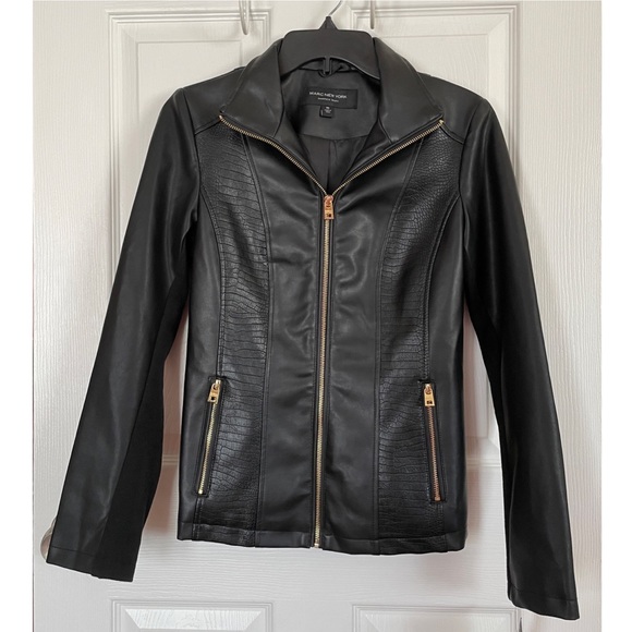 Marc New York Jackets & Coats Marc New York Mixed Media Faux